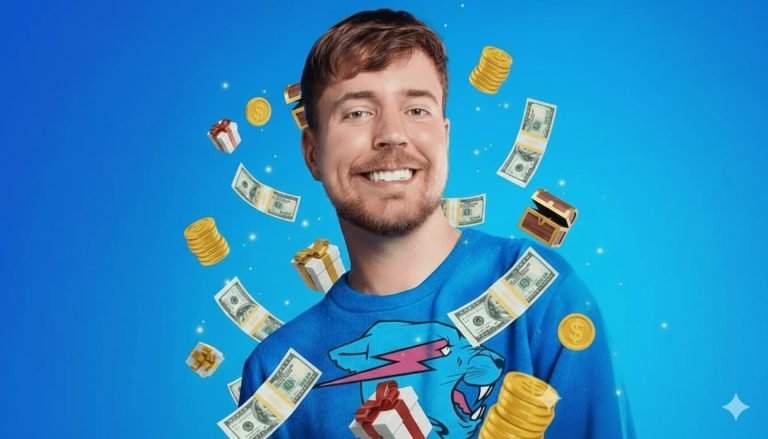 Imagen ilustrativa de MrBeast. -IA-Gemini_Generated.-Prompt-Imagen ilustrativa de MrBeast con referencia. Adjunto de imagen de Amazon, derechos reservados, -Autor-prompt-Aranza-Toledo
